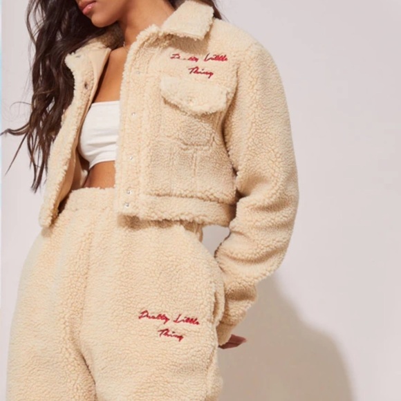 Cream crop jacket  size S - Picture 1 of 6